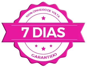 Garantia de 7 dias - 100% dinheiro de volta